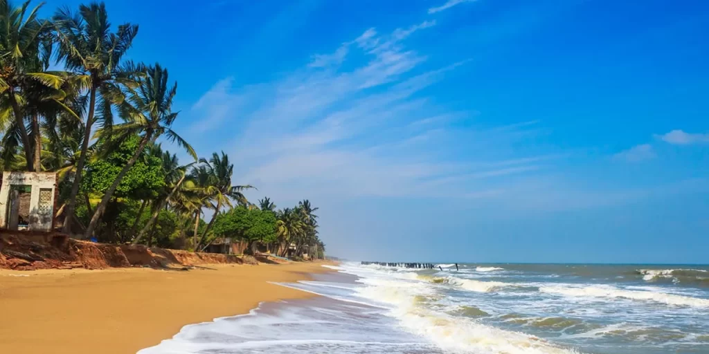 auroville beach is the best place near bangalore