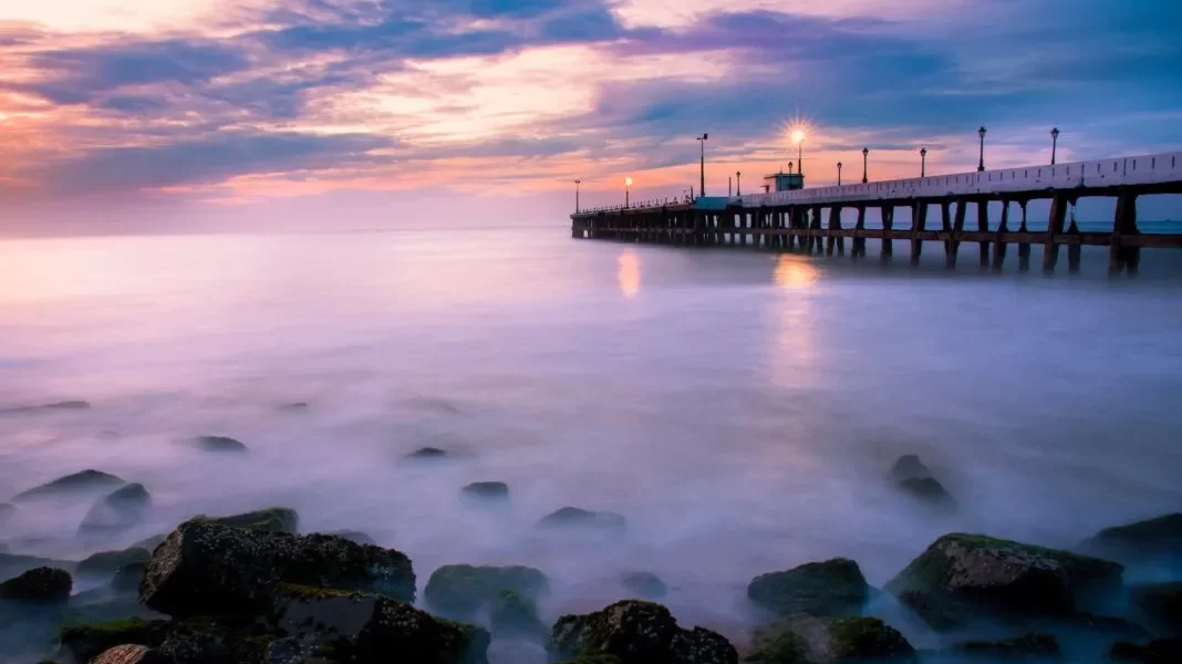 promenade situated in the territory of puducherry