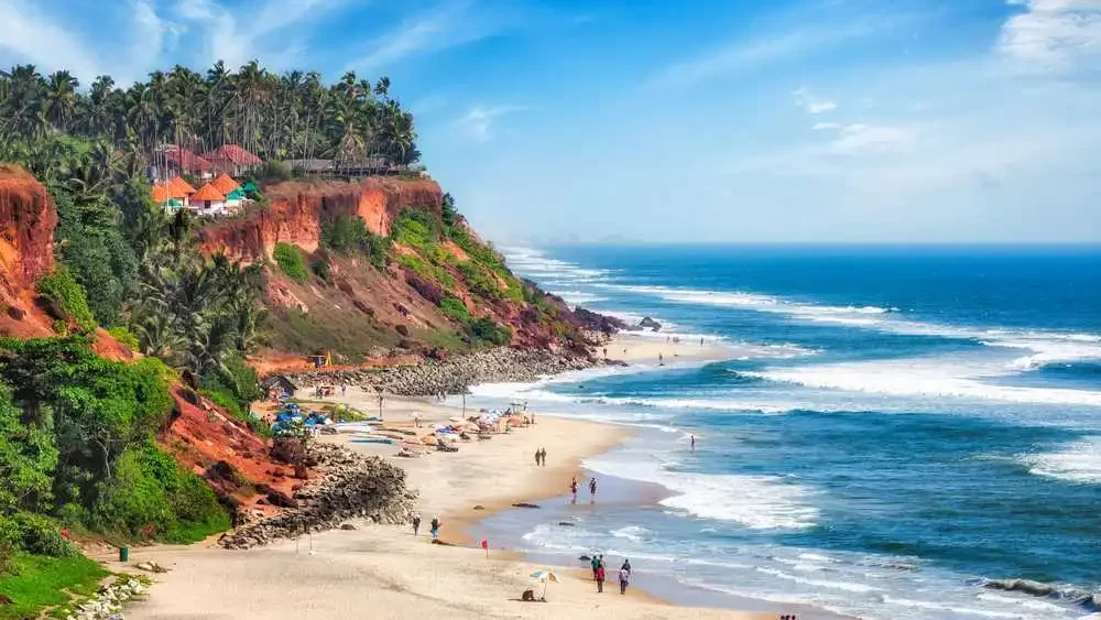 beautiful beach varkala near by bangalore